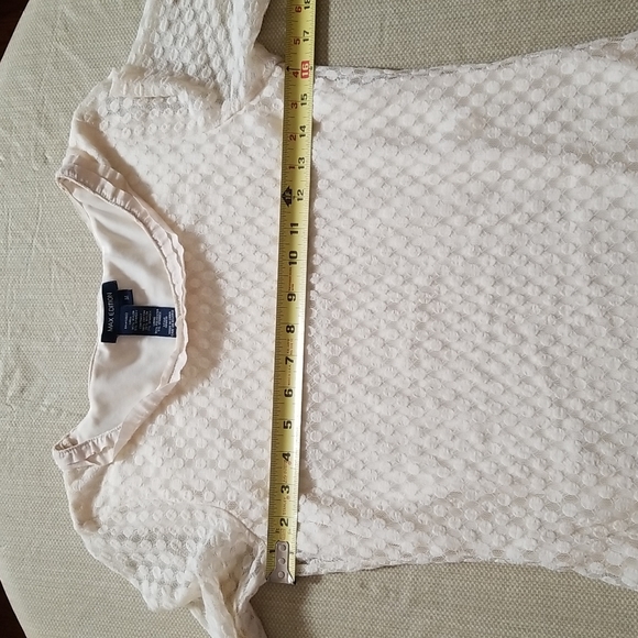 Max Edition Cream Colored Tunic Style top - Picture 10 of 11